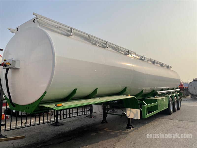 The Process of Transporting Oil Tank Semi Trailers Overseas