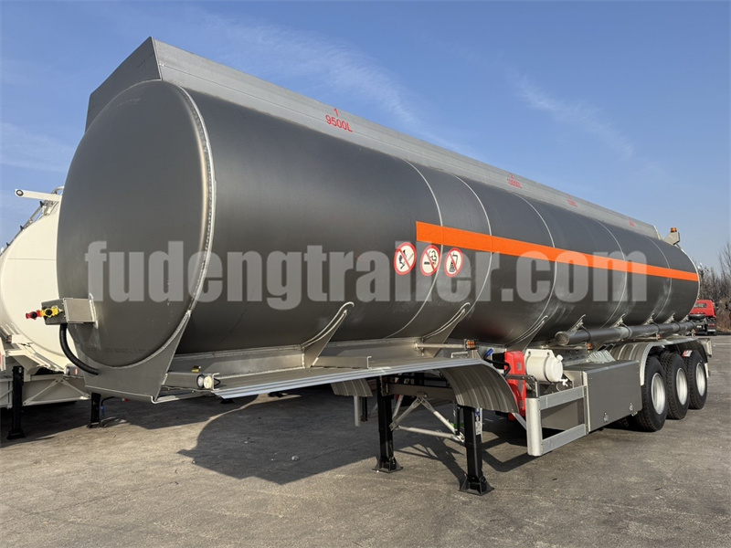 40K liters Aluminum Alloy Fuel Tanker Trailer (4) 40K liters Aluminum Alloy Fuel Tanker Trailer (4)