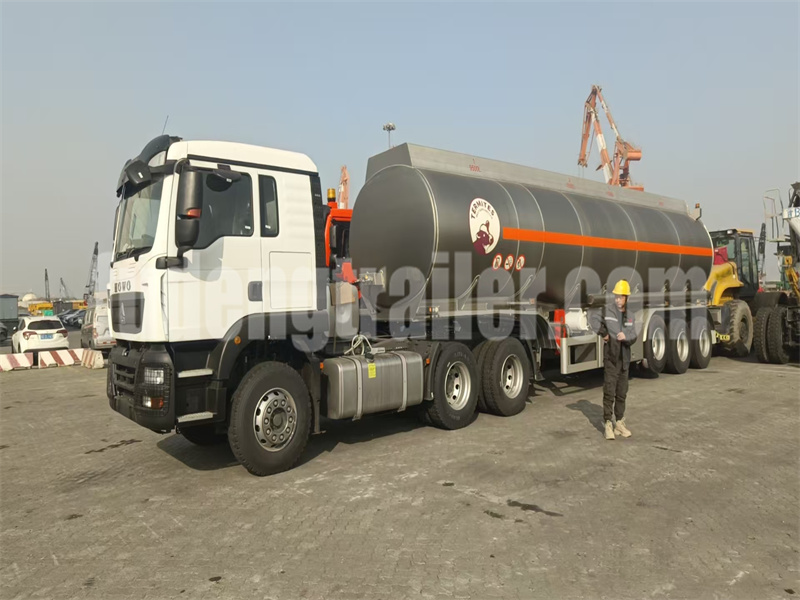 40K liters Aluminum Alloy Fuel Tanker Trailer (2) 40K liters Aluminum Alloy Fuel Tanker Trailer (2)