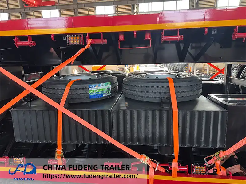 2 Units of Flatbed Semi Trailers Successfully Shipped to Morocco_3