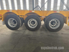 3 Axle Lowboy semi Trailer