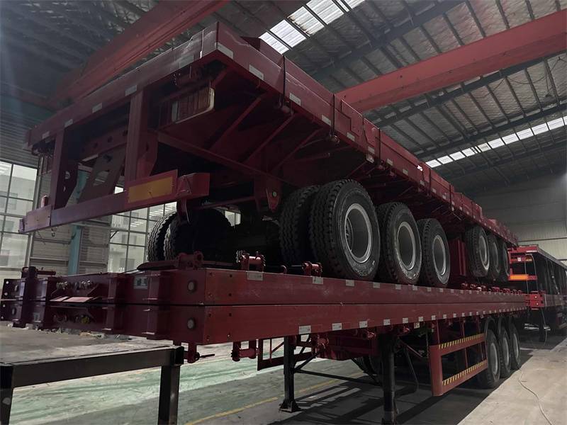 6 Units Flatbed Trailers Shipped to Zambia