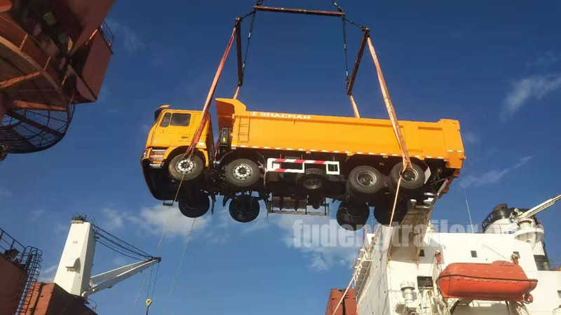 Shacman tipping truck13