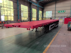3 Axle Flatbed Semi-trailer for Sale