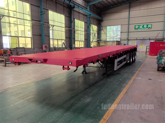 3 Axle Flatbed Semi-trailer for Sale