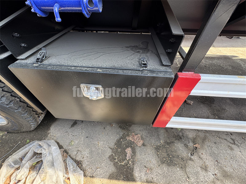 4 Axles Flatbed Trailer With Front Board