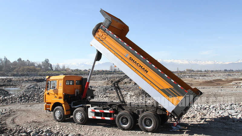 Shacman tipping truck12