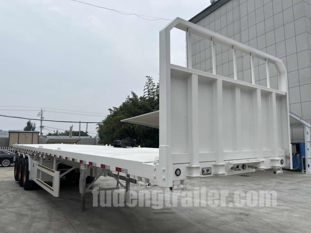 3 Axle Flatbed Semi-trailer for Sale