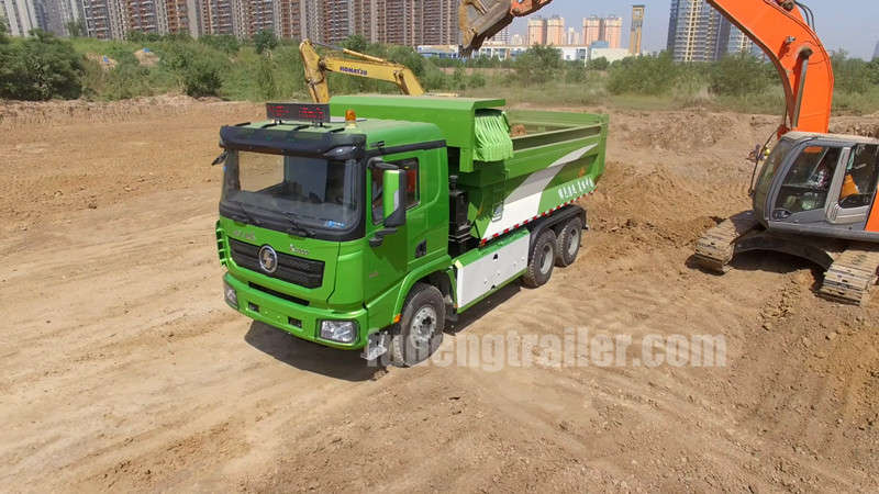 SHACMAN X3000 6x4 Dump Truck11