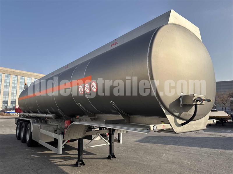 40K liters Aluminum Alloy Fuel Tanker Trailer