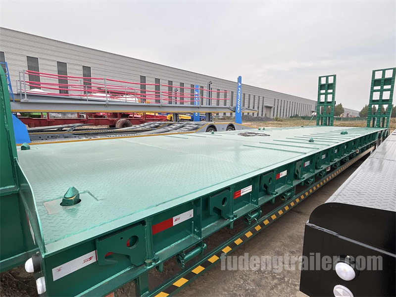 60 Tons Lowbed Trailer With Mechanical Ramps (3)