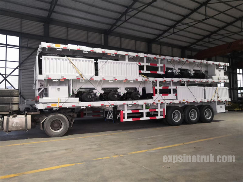 Three 3 Alxe Dropside Semi Trailers Will Be Transported To The Port