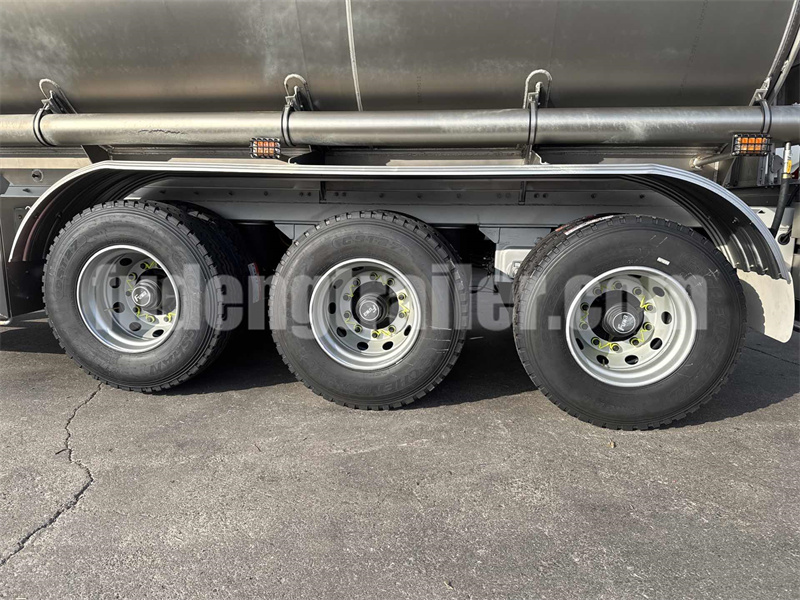 40K liters Aluminum Alloy Fuel Tanker Trailer