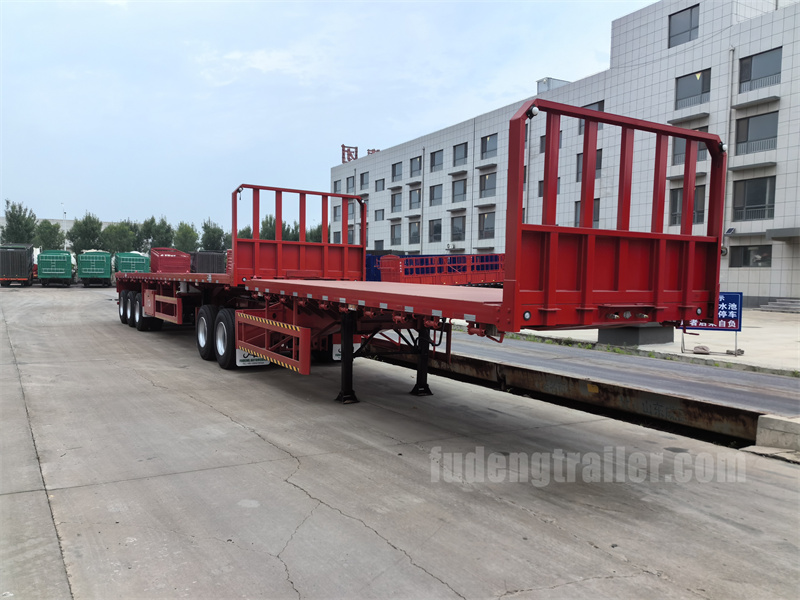 Super Link Flatbed Semi Trailer for Sale