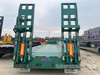 Three-axle Lowboy Trailer With Mechanical Ramps