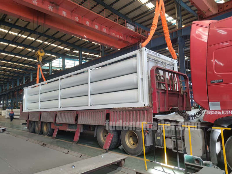 20 Foot 40FT CNG Tube Container Bundle - 8 Tubes 10 Tubes 12 Tubes