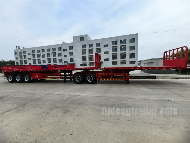 Super Link Flatbed Semi Trailer for Sale