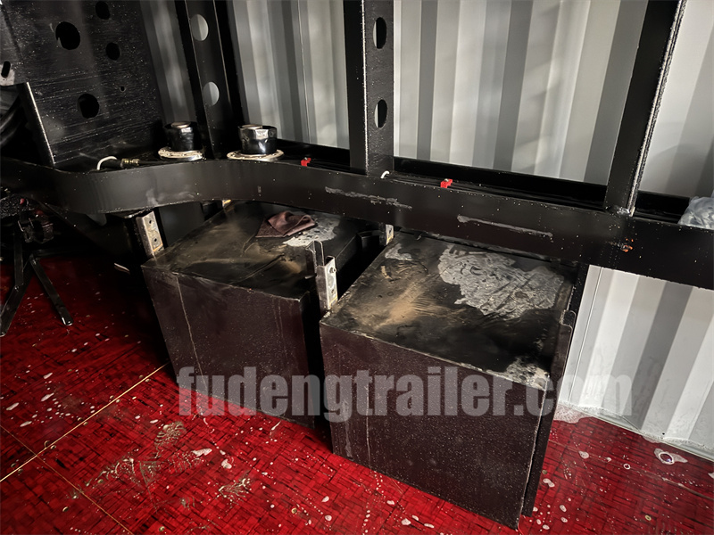 Strategic Logistics: Brown Tri-Axle Skeleton Trailers Shipped to Guinea via Container