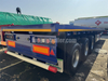 4 Axles Flatbed Trailer With Front Board
