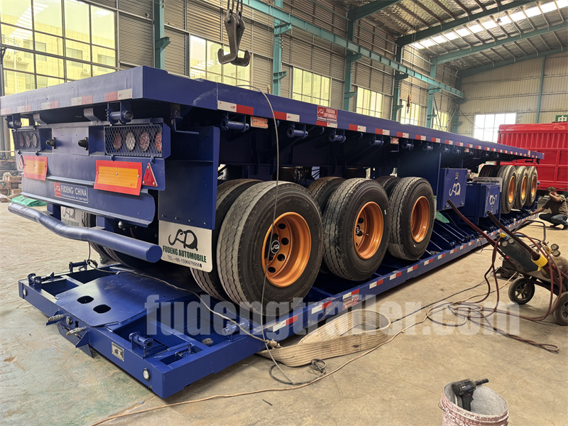 3 Units of 2 Axle Skeleton Trailers Exported