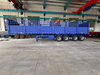 4 Axle Fence Cargo Semi Trailer with High Loading Capacity
