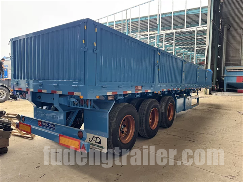 3 Axles Standard sidewall Semi-Trailer