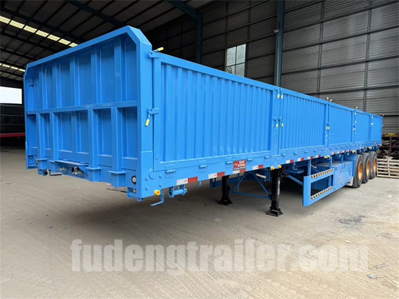 3 Axles Standard sidewall Semi-Trailer (3)